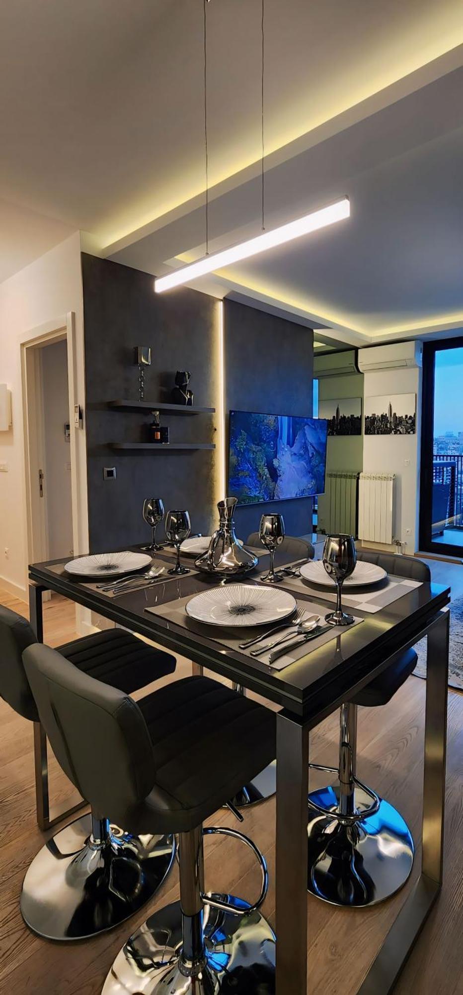 Belgrade Waterfront 16Th Fl Lux Apt. W/ City View Exterior photo