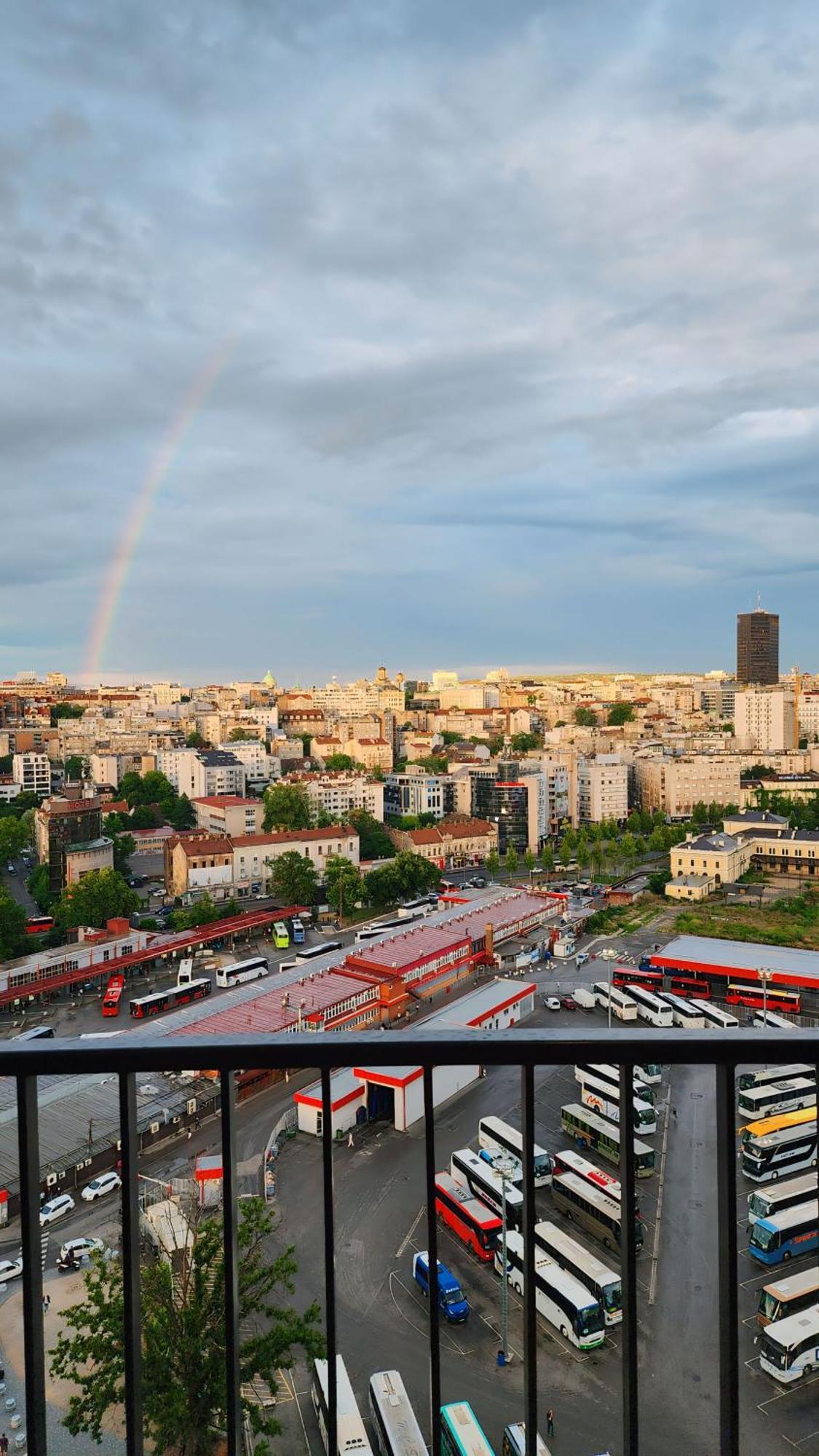 Belgrade Waterfront 16Th Fl Lux Apt. W/ City View Exterior photo